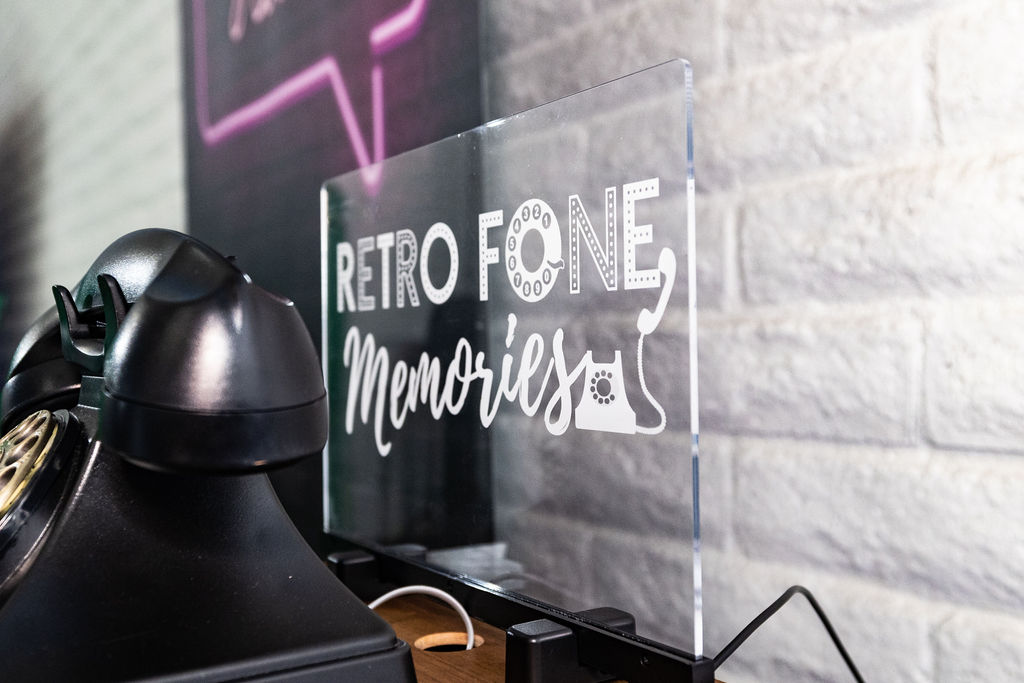 Retro Fone Memories audio guest book
