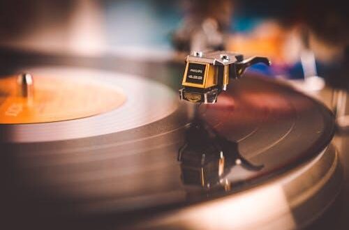 Vinyl record player experience