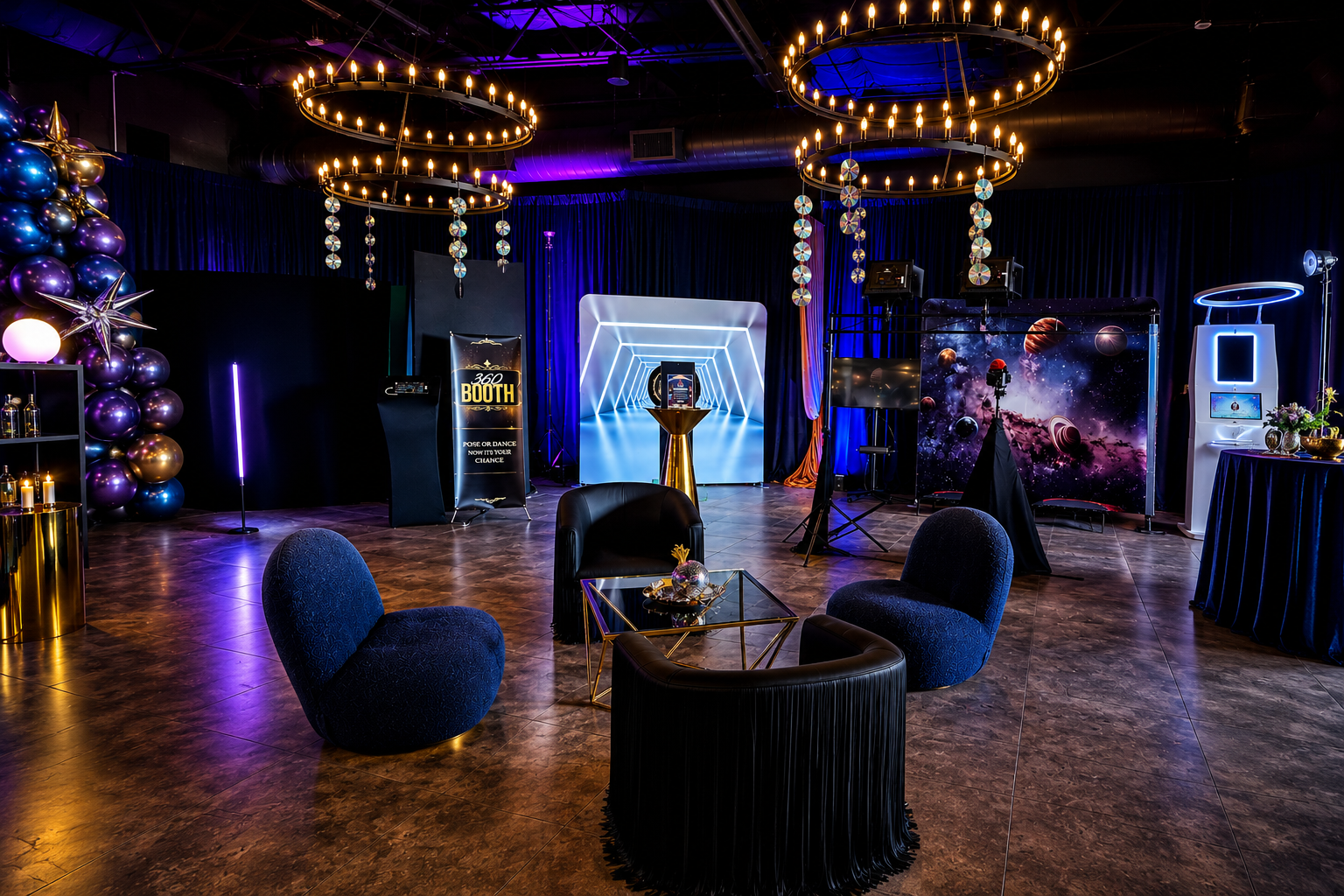 Motion booth activation