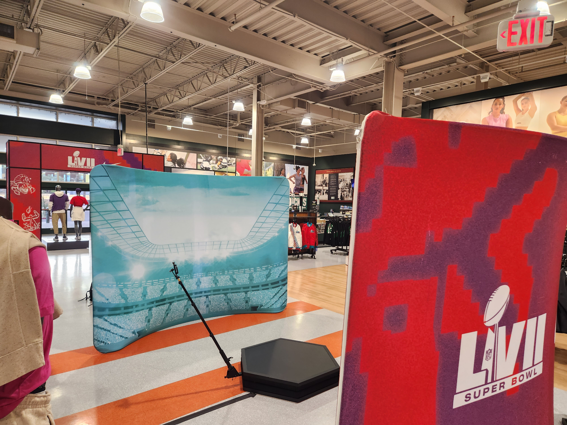 Super Bowl brand activation