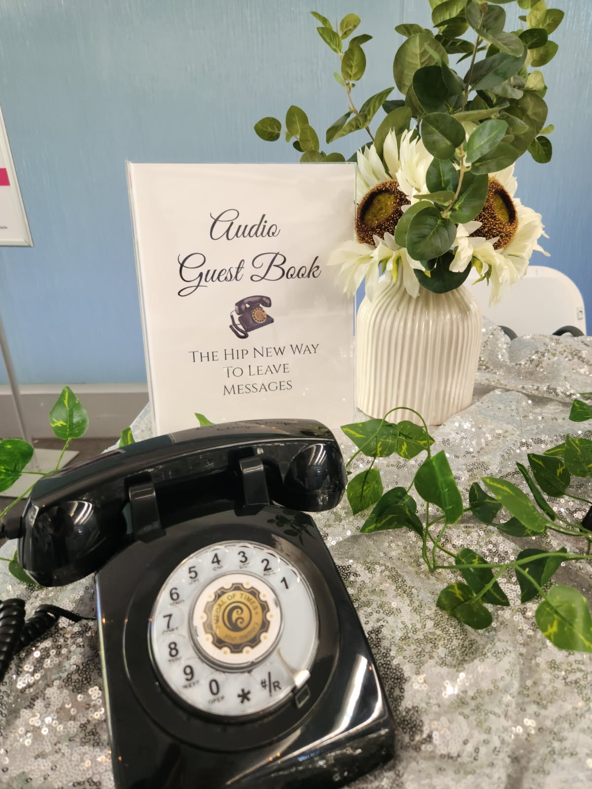 Audio Guest Book phone